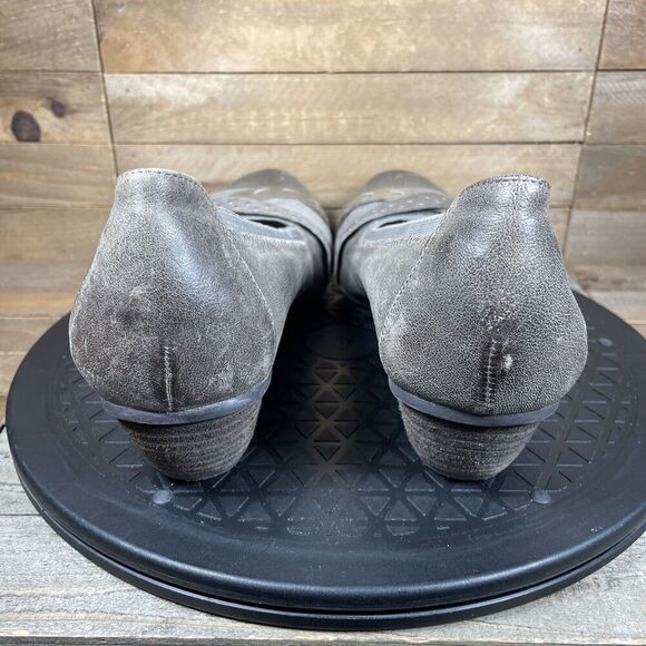 Abeo Nellie BIO System Brown Slip On Pumps Comfort Shoes Women's Size 9 N - Picture 4 of 10